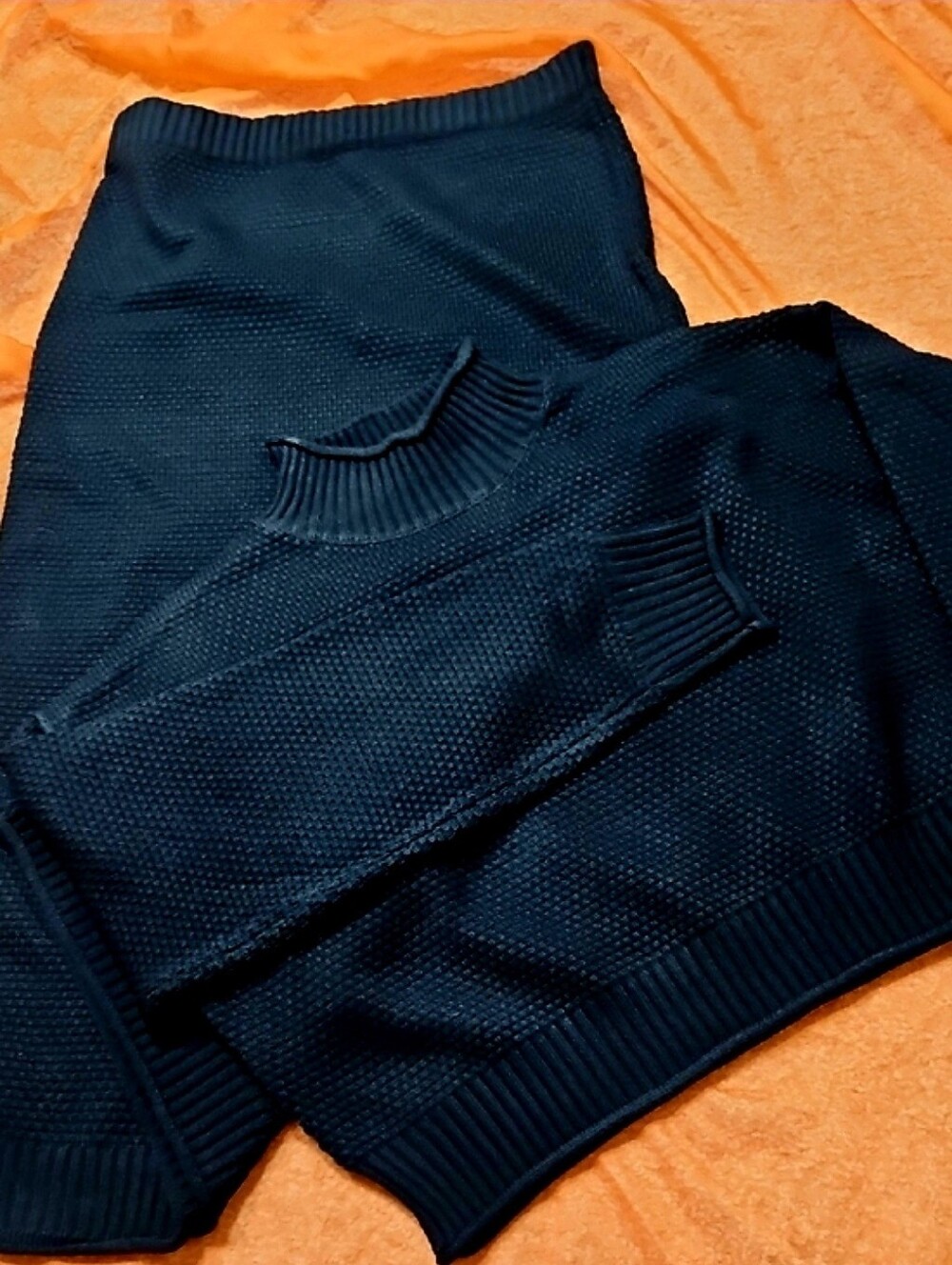 Talulah Cropped Sweater Top & Skirt Set